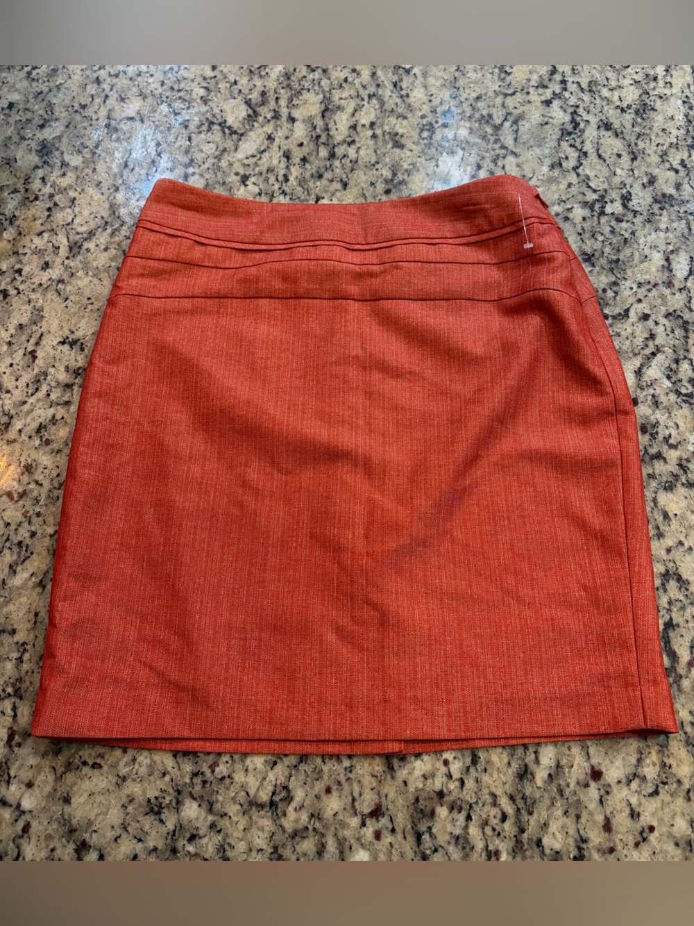 The Limited Rust Orange Pencil Skirt